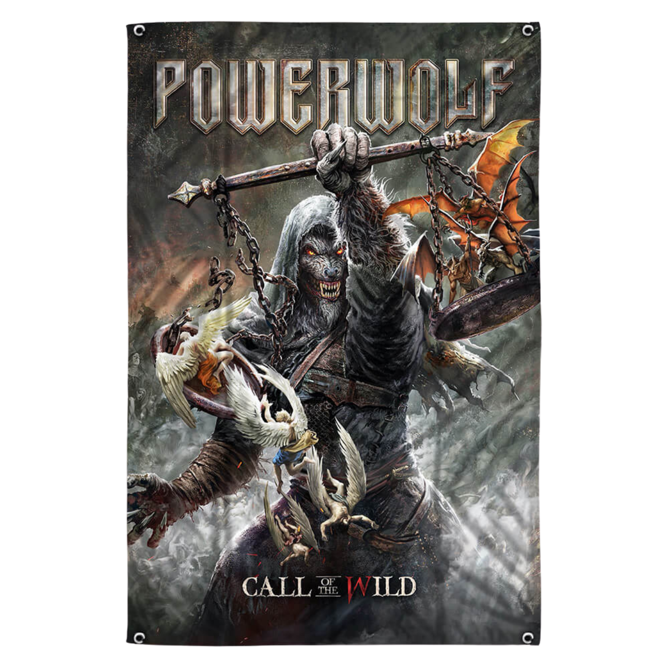 Powerwolf Call Of The Wild Flagge 435127