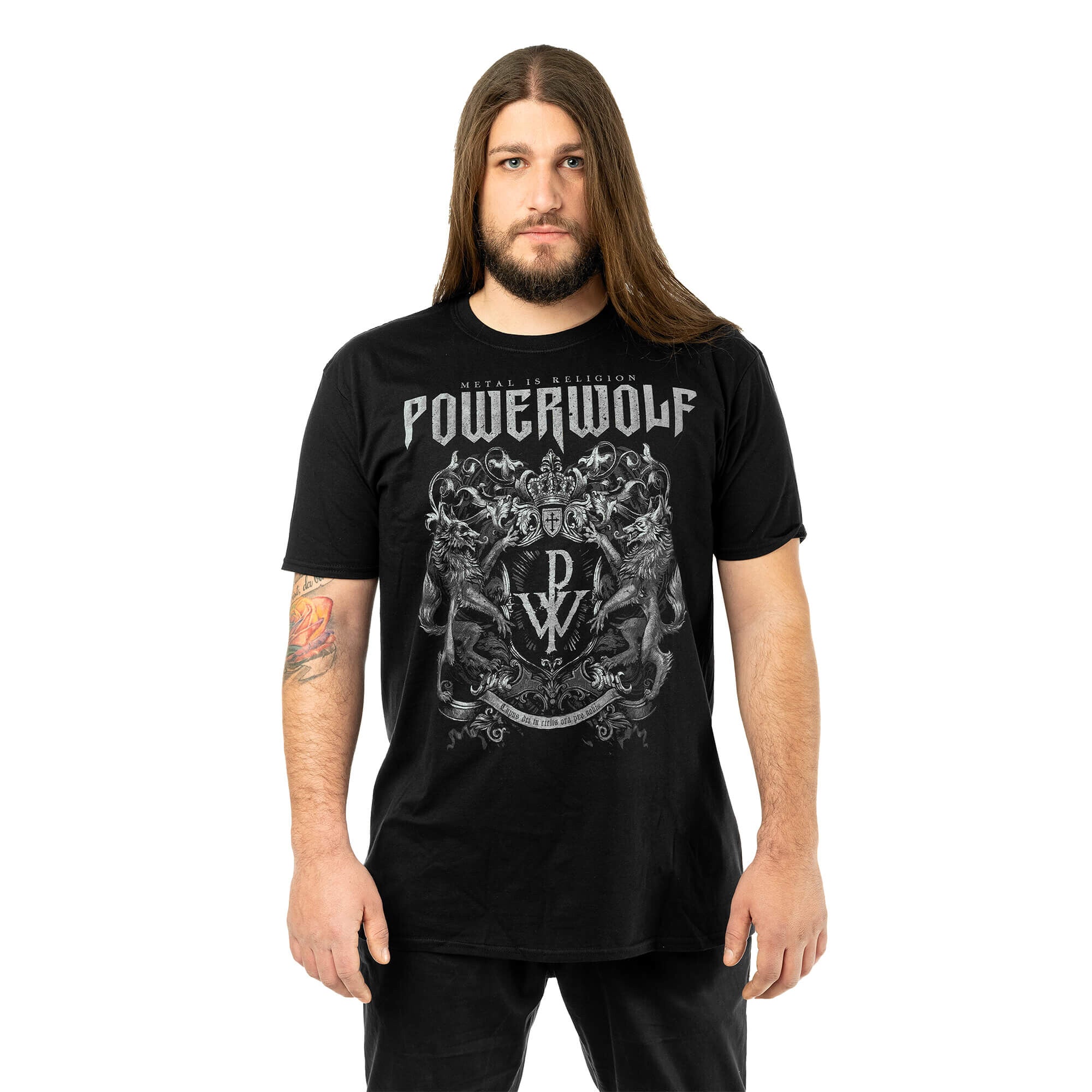 Powerwolf Crest - Metal Is Religion T-Shirt 17894