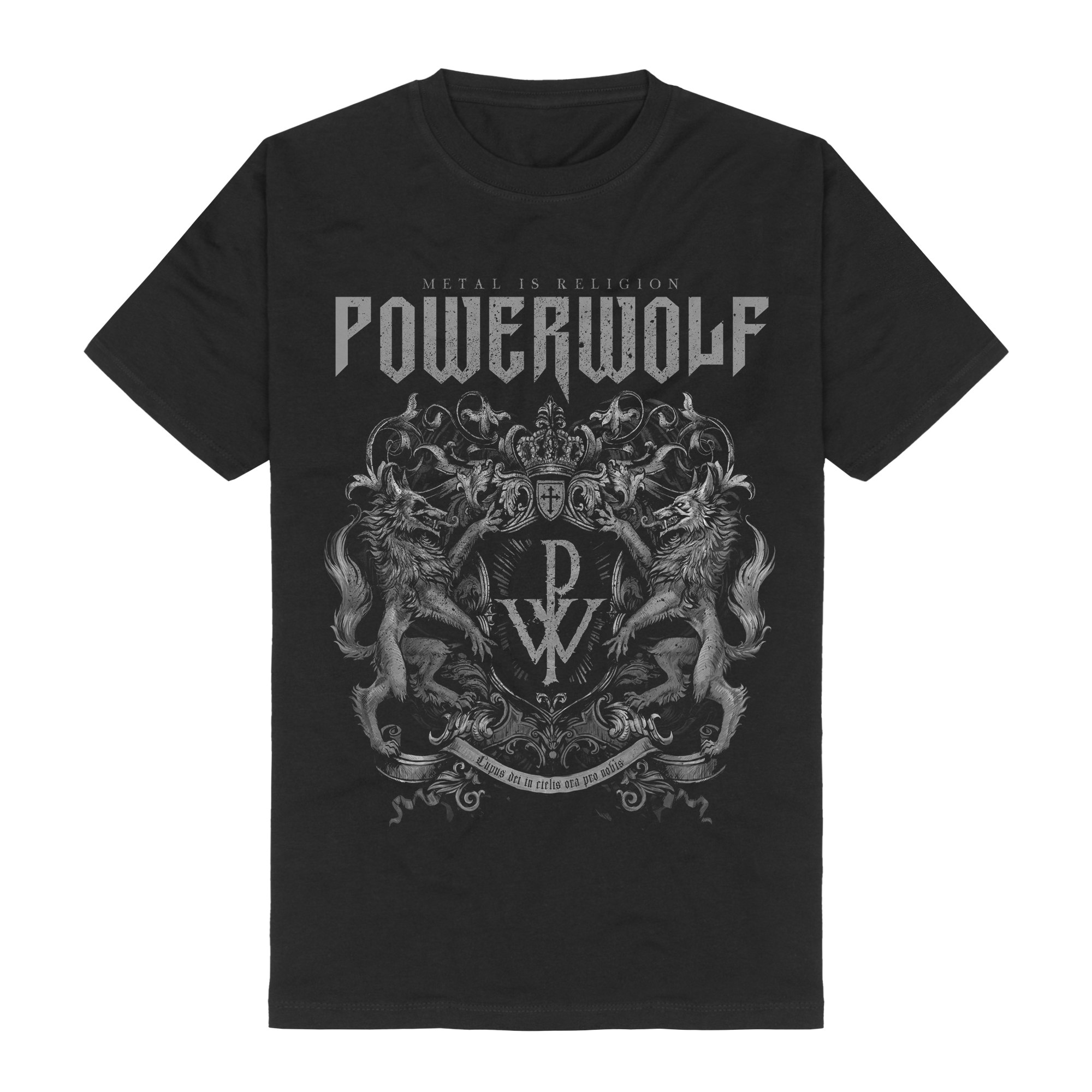 Powerwolf Crest - Metal Is Religion T-Shirt 407807