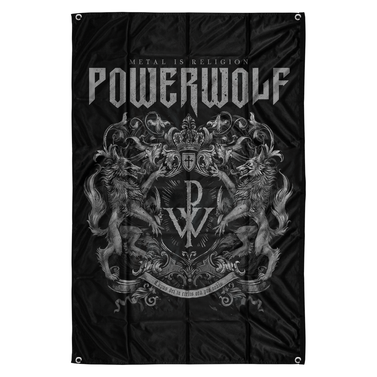 Powerwolf Flag Crest - Powerwolf