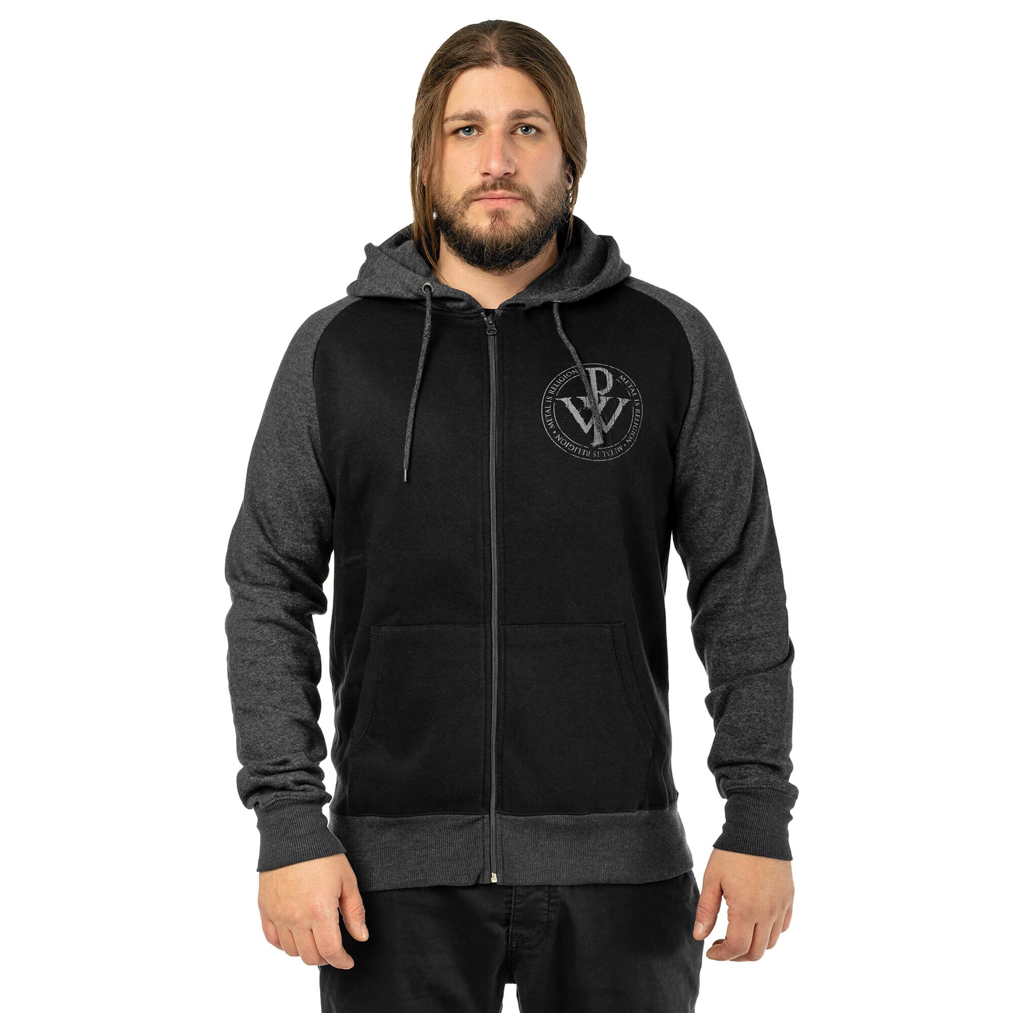 Powerwolf Crest Kapuzenjacke 2 Tone 57472