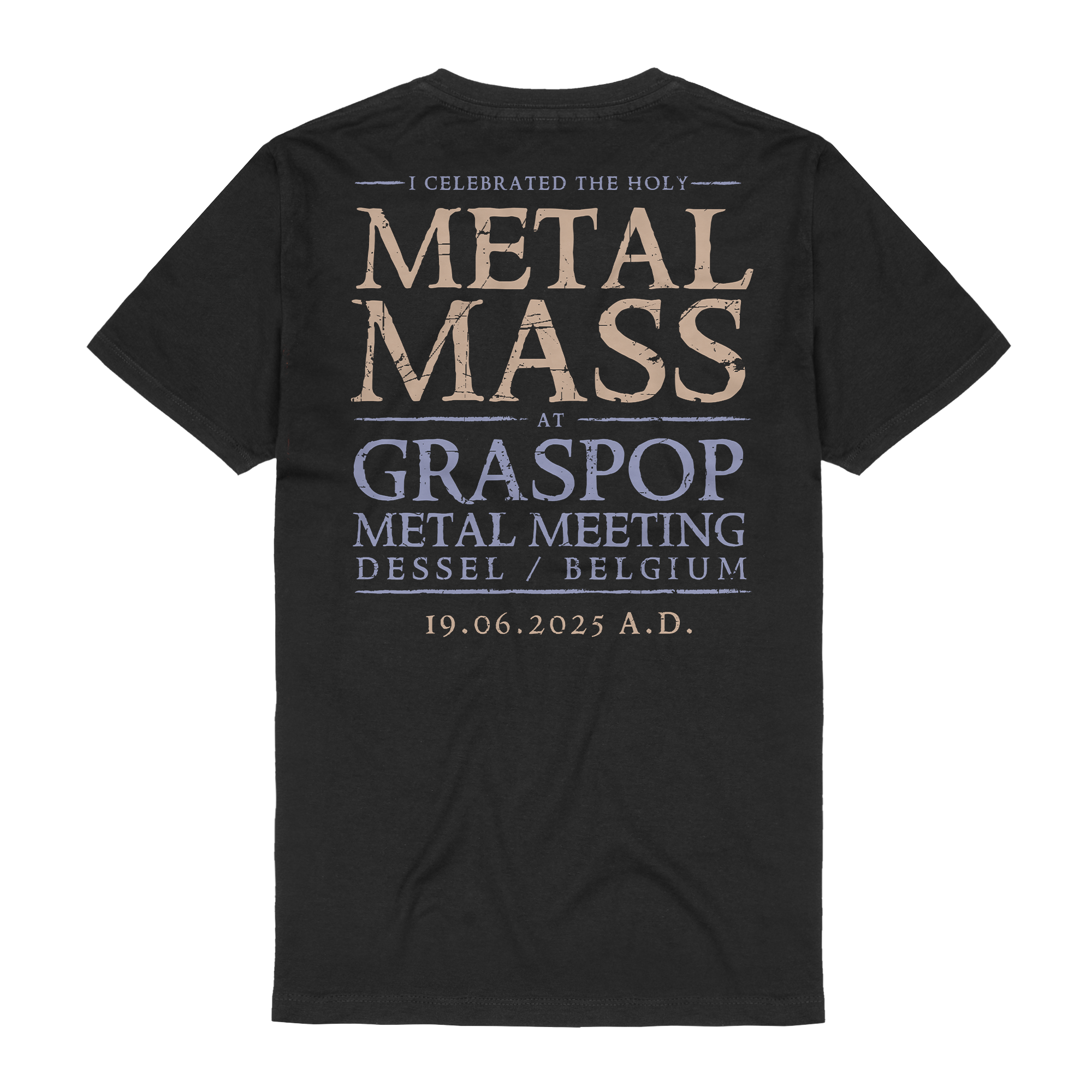 Powerwolf Holy Metal Mass at Graspop Metal Meeting 2025 T-Shirt 405775