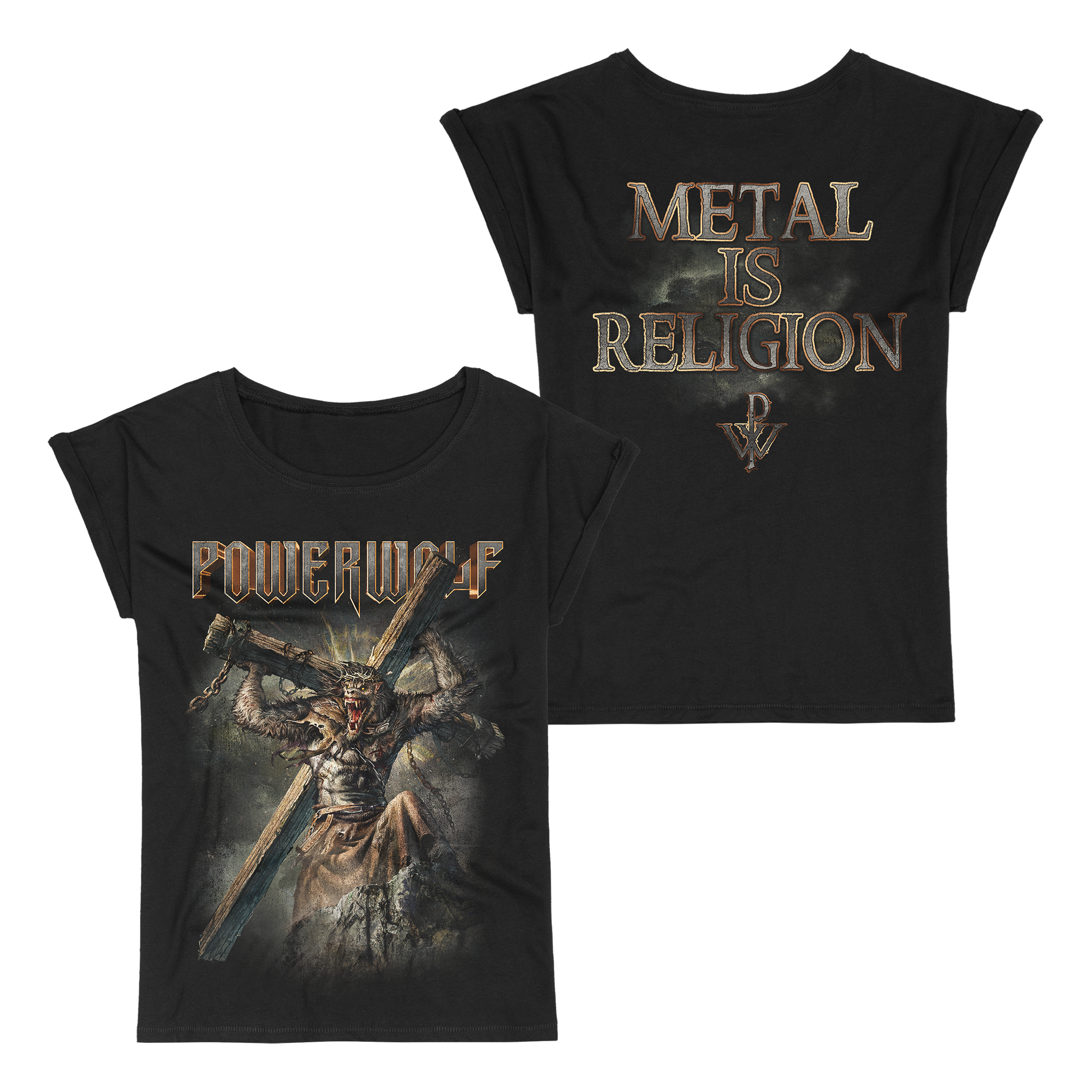 Powerwolf Interludium  Girlie Shirt 268004