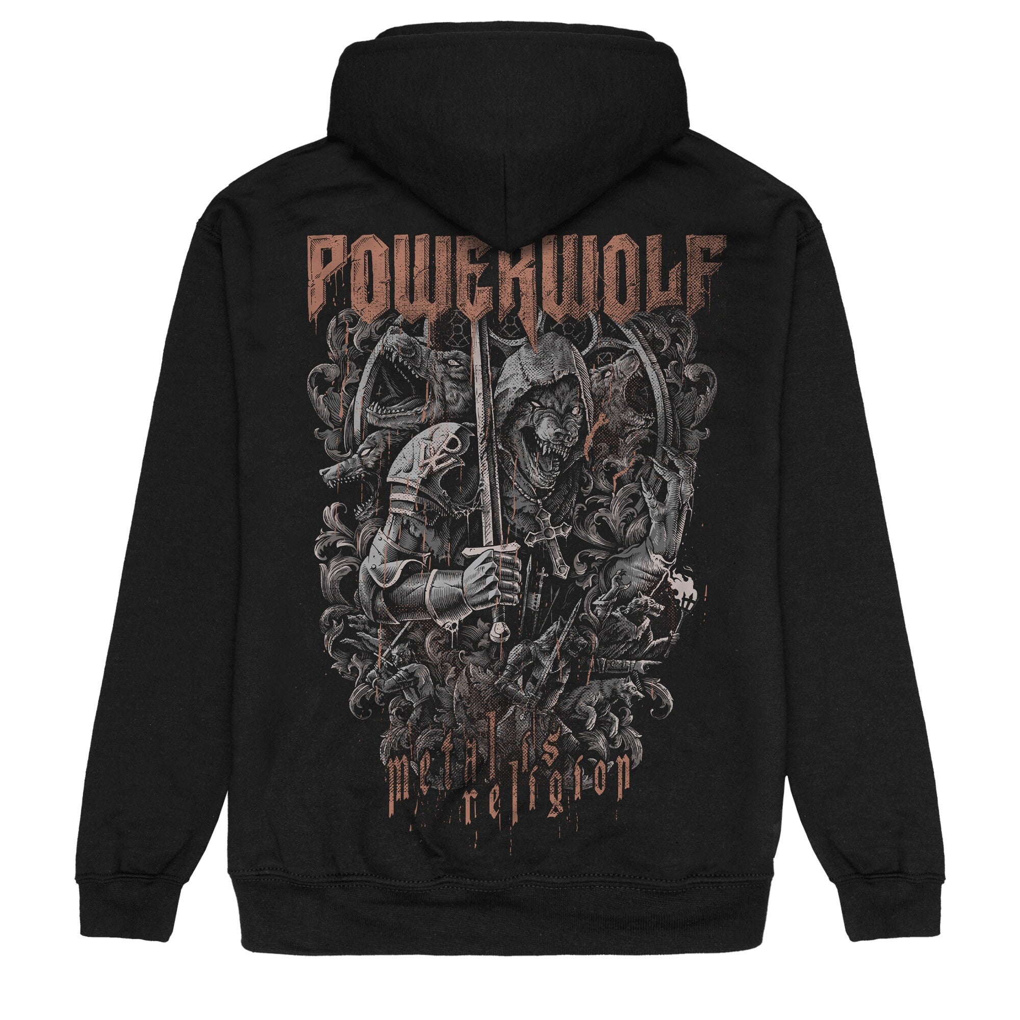 Powerwolf Knights And Wolves Kapuzenpullover 57948