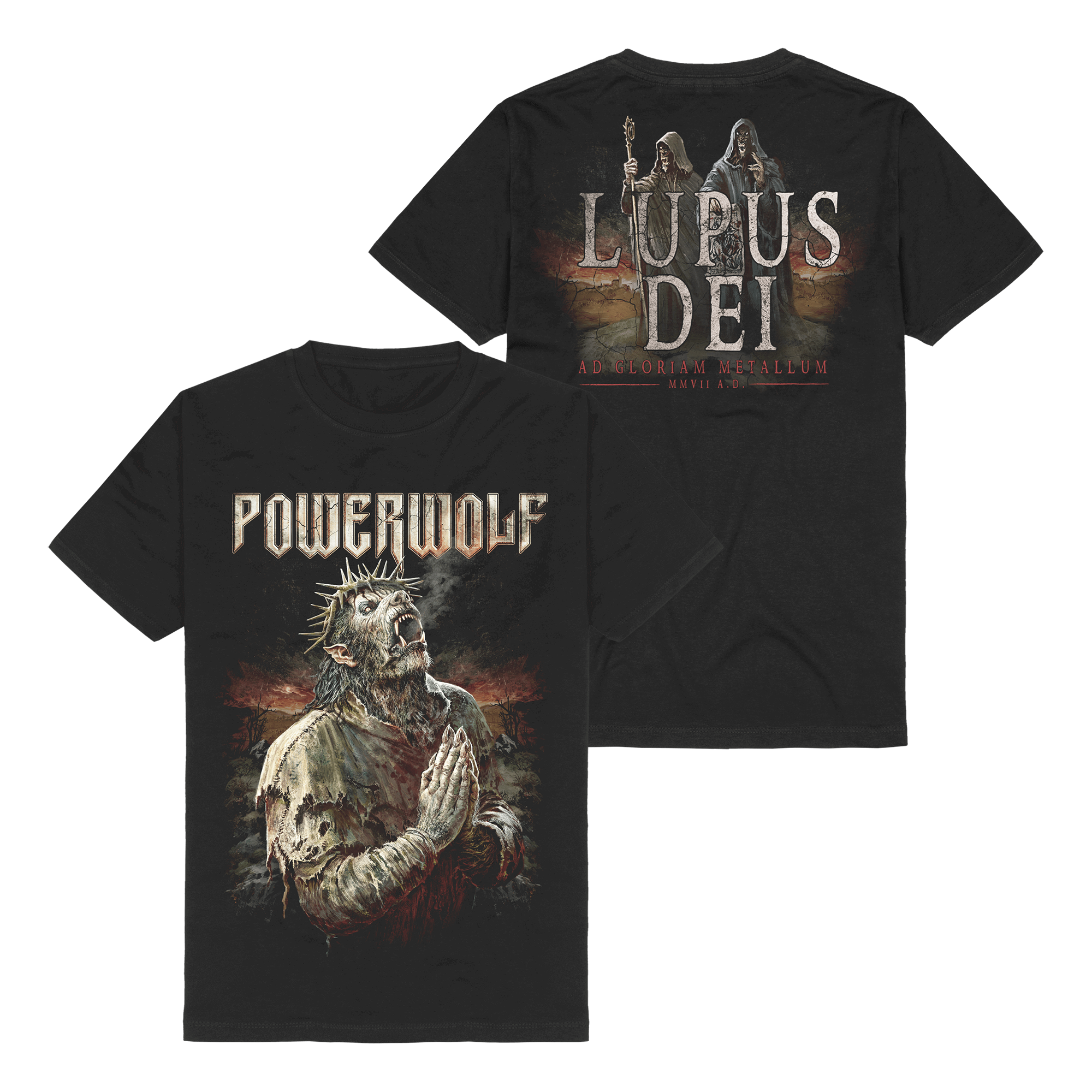 Powerwolf Lupus Dei Anniversary T-Shirt 276523