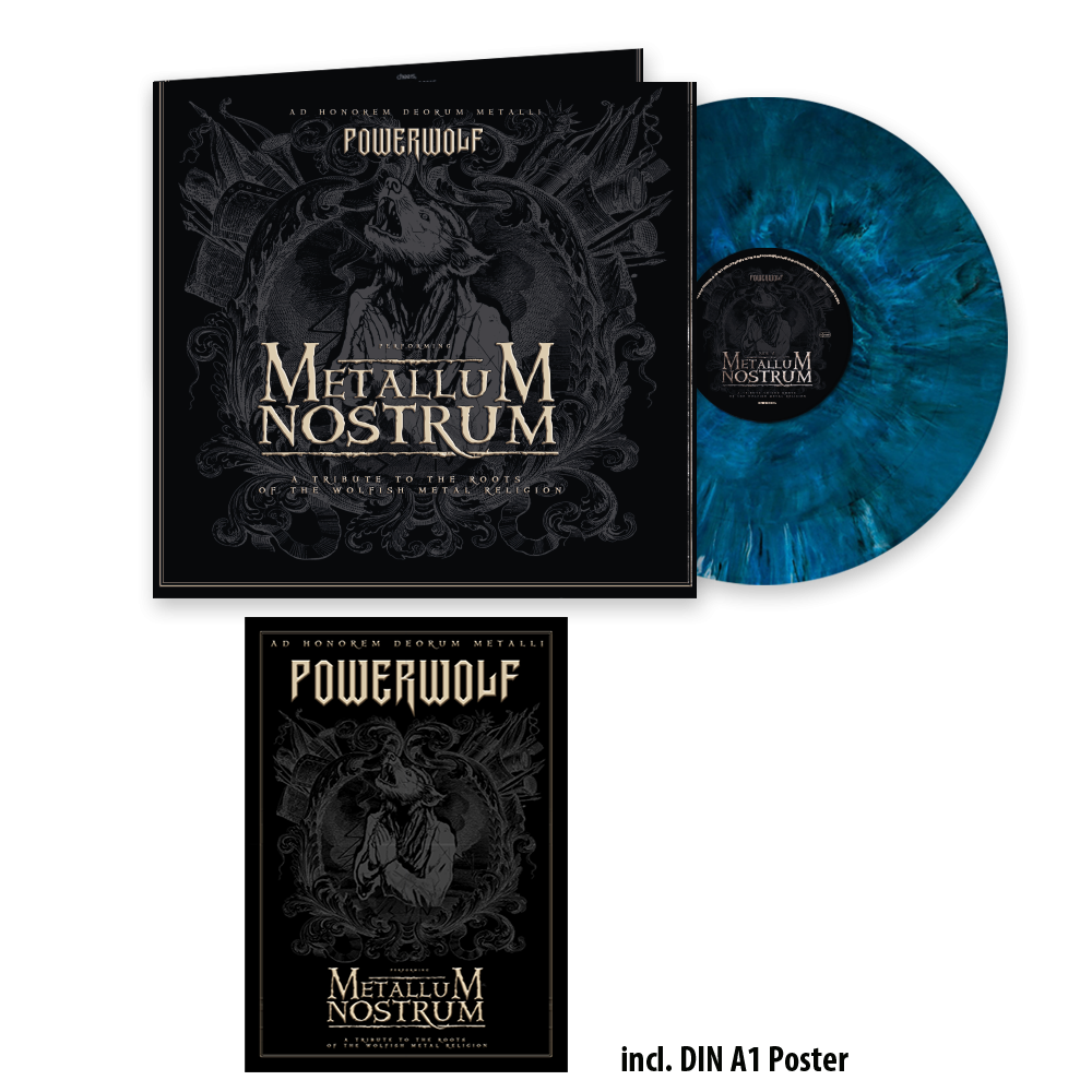 Powerwolf Metallum Nostrum LP Marbled Gatefold (incl. Poster)  435095