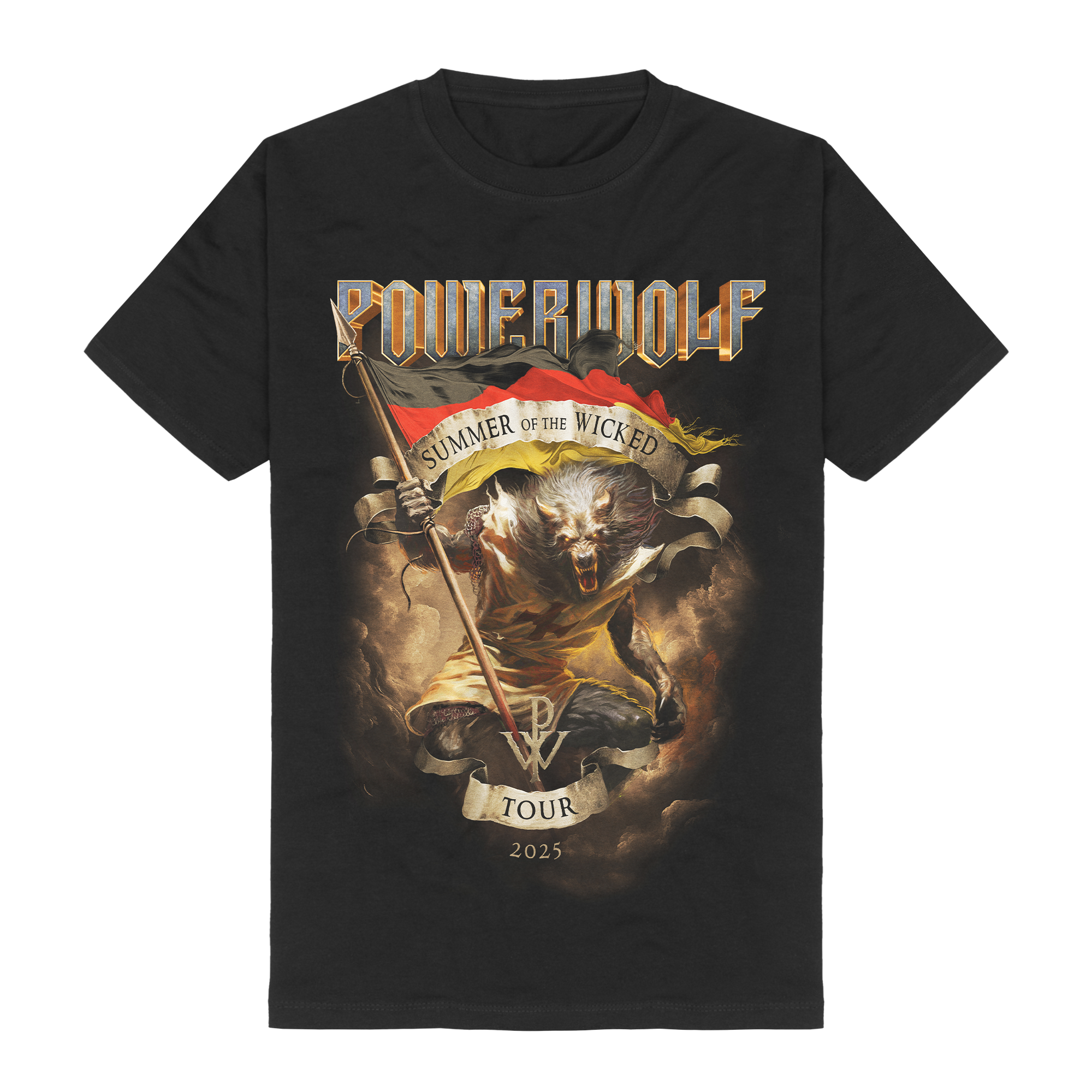 Powerwolf Rostock 2025 T-Shirt 405781