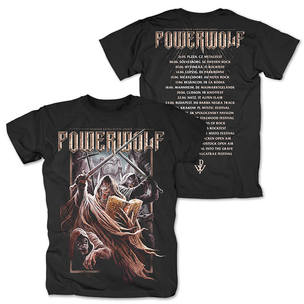 Powerwolf Summer Sacraments 2019 T-Shirt 58291