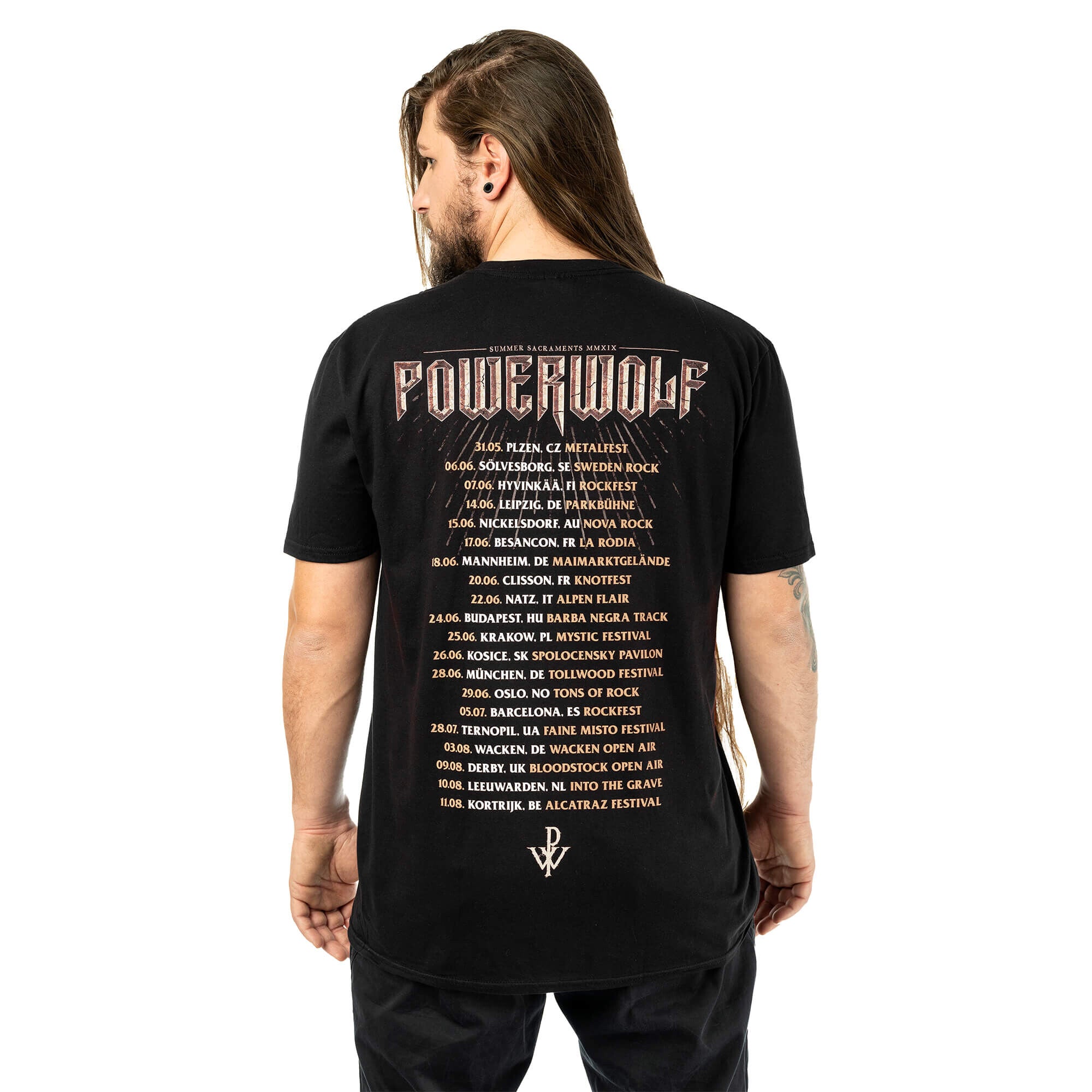 Powerwolf Summer Sacraments 2019 T-Shirt 58326
