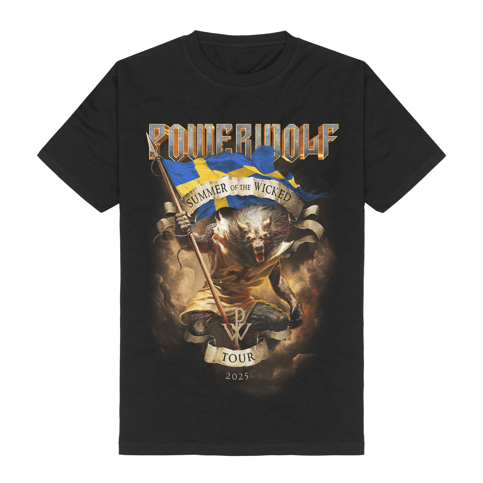 Powerwolf Sweden 2025 T-Shirt 405790
