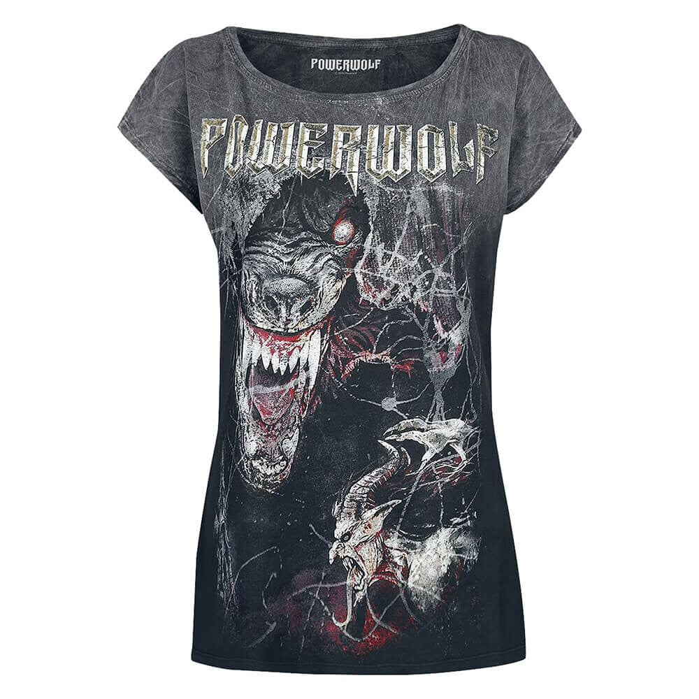 Powerwolf TSOS - Wolf Girlie Shirt 24901