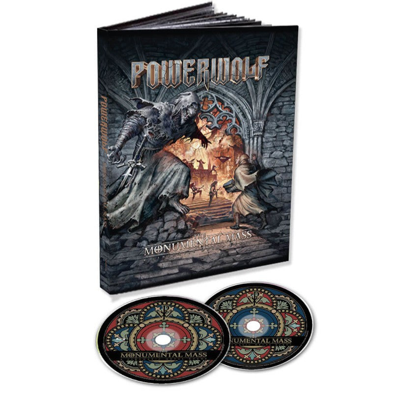 Powerwolf The Monumental Mass: A Cinematic Metal Event DVD/Blu-Ray Mediabook 153918