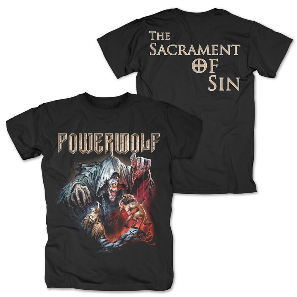 Powerwolf The Sacrament Of Sin T-Shirt 24740
