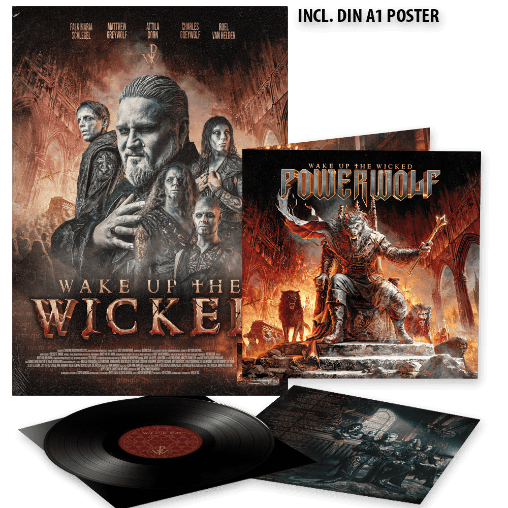 Powerwolf Wake Up The Wicked 1LP Gatefold (inkl. Poster) 354273
