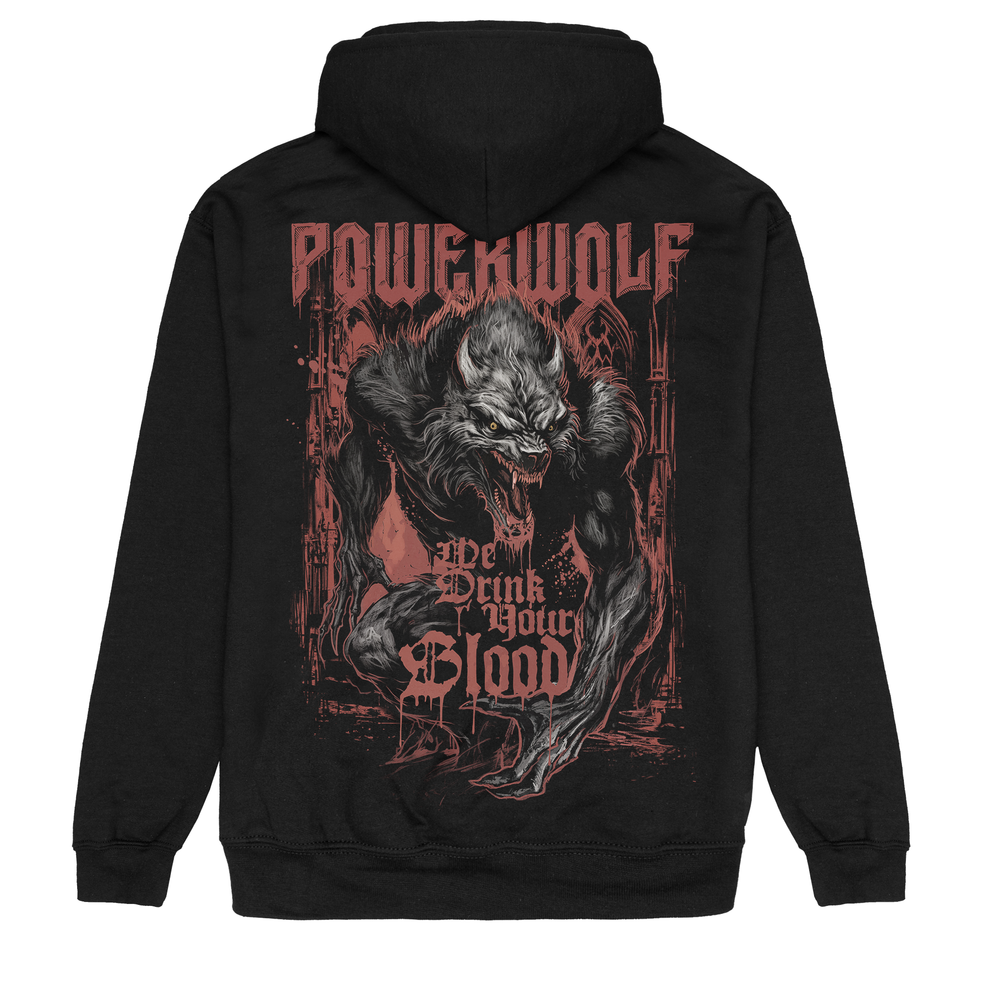 Powerwolf We Drink Your Blood Kapuzenjacke 353981
